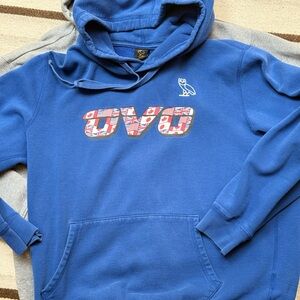 OVO Blue Hoodie Classic Design